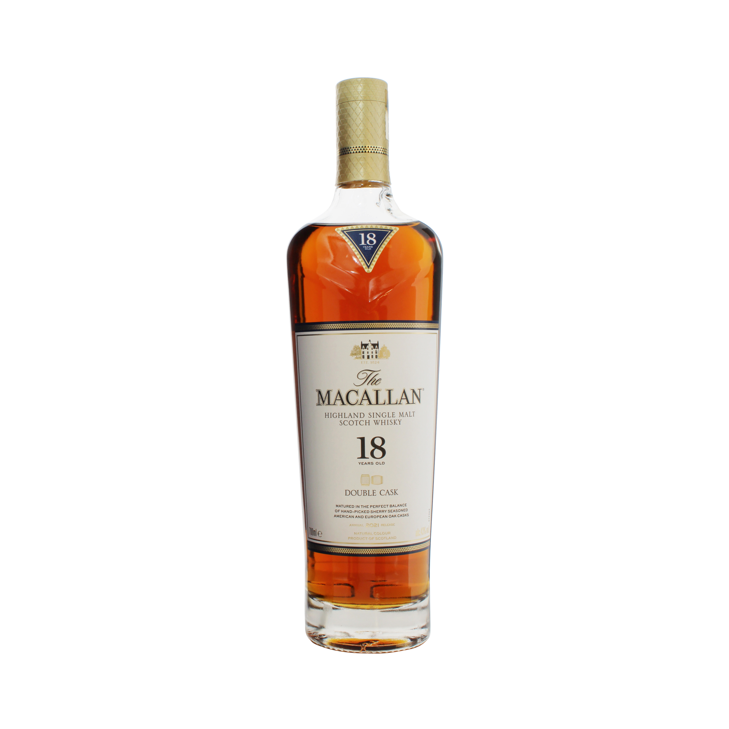 Macallan 18 Year Old Double Cask 2021.