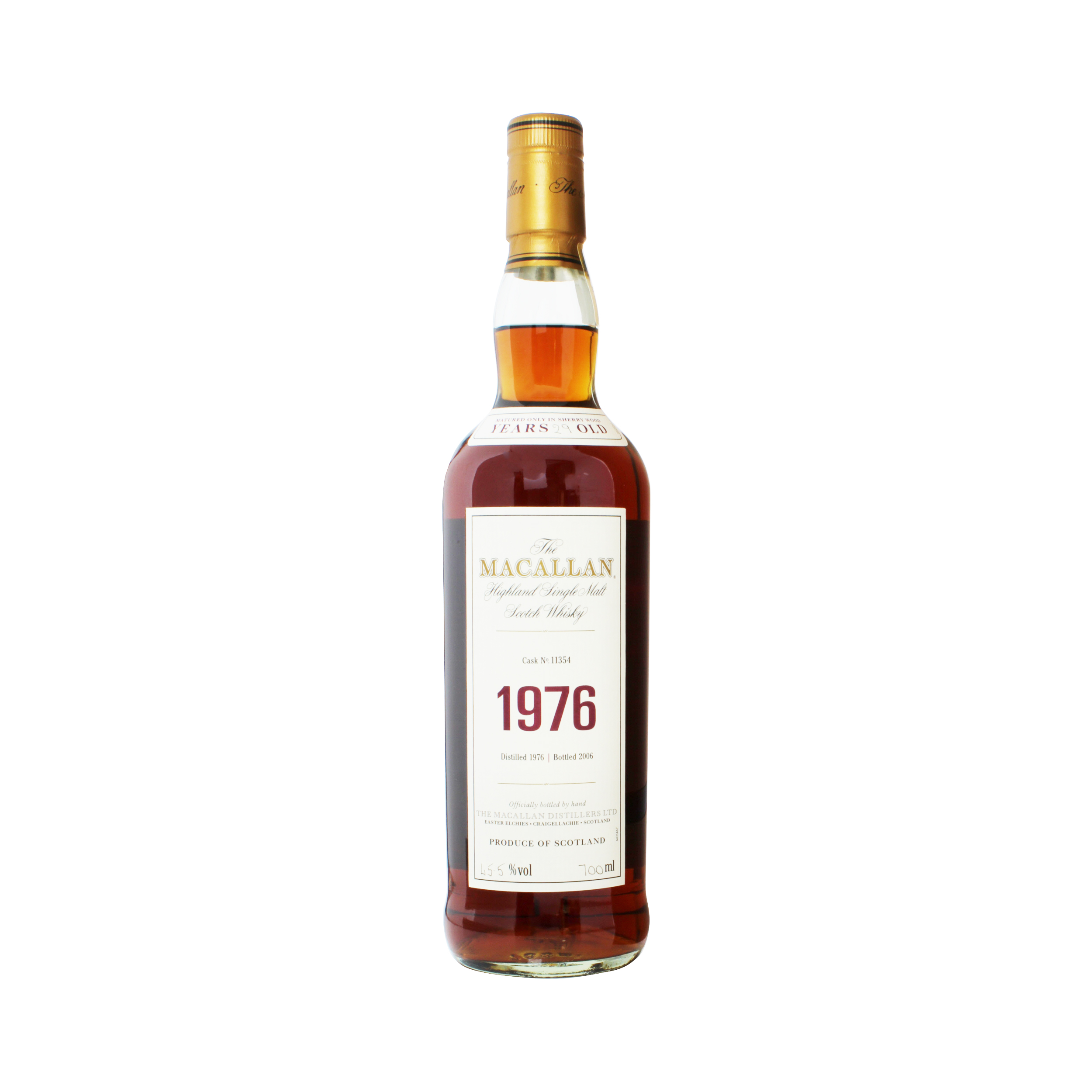 Macallan 1976 29 Year Old Fine and Rare.
