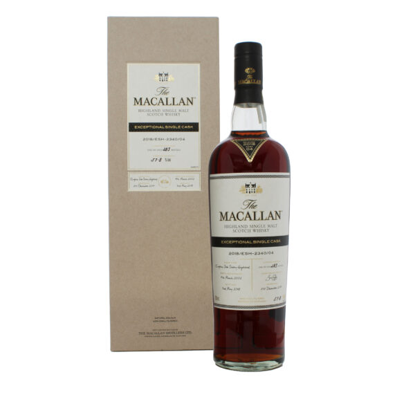 Macallan 2002 Exceptional Cask 2018 Release