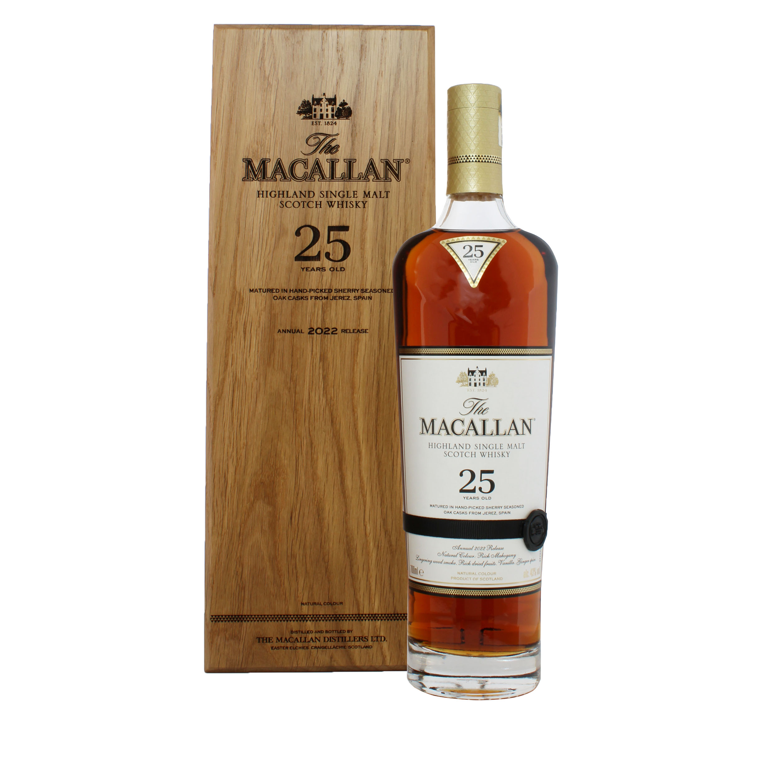 Macallan 25 Year Old Sherry Oak Release 2021