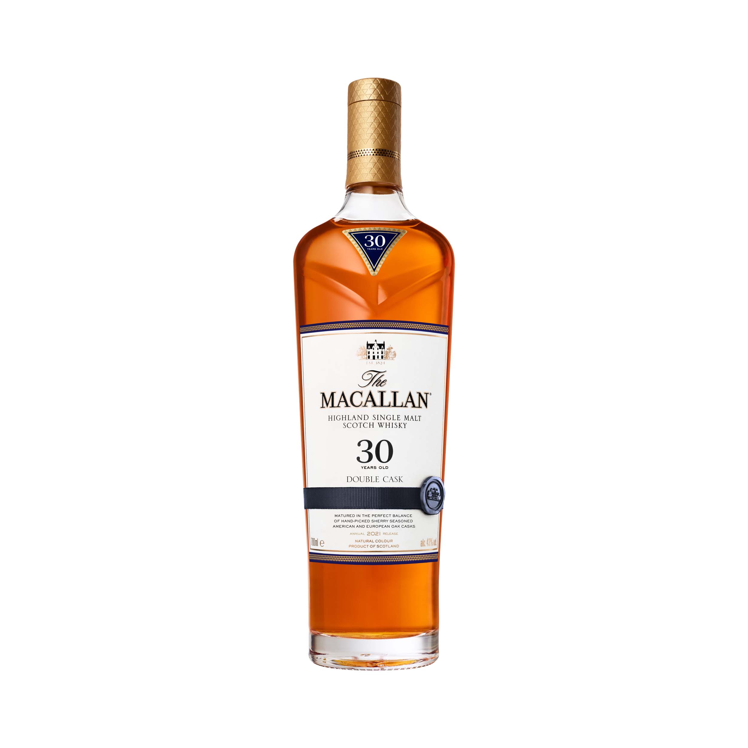 Macallan 30 Year Old Double Cask 2021.