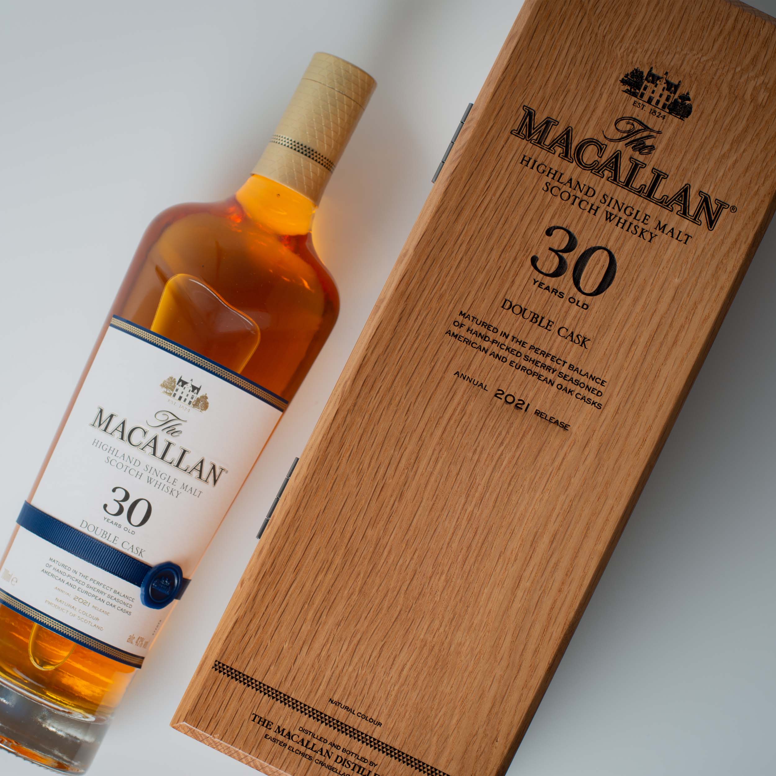 Macallan 30 Year Old Double Cask 2021..