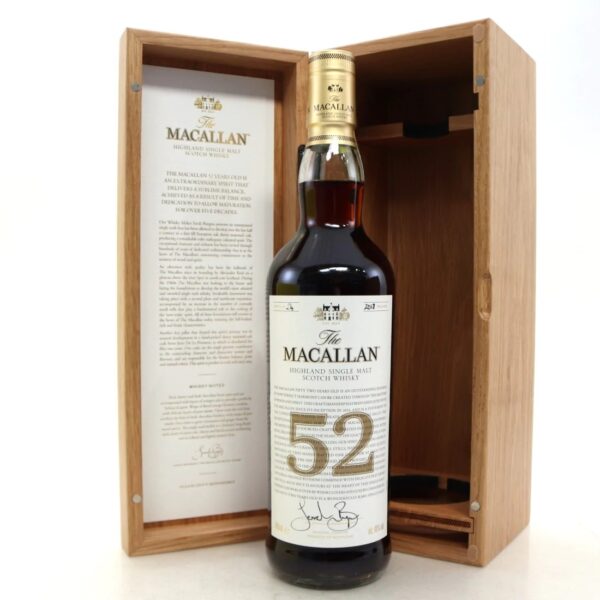 Macallan 52 Year Old 2018 Release