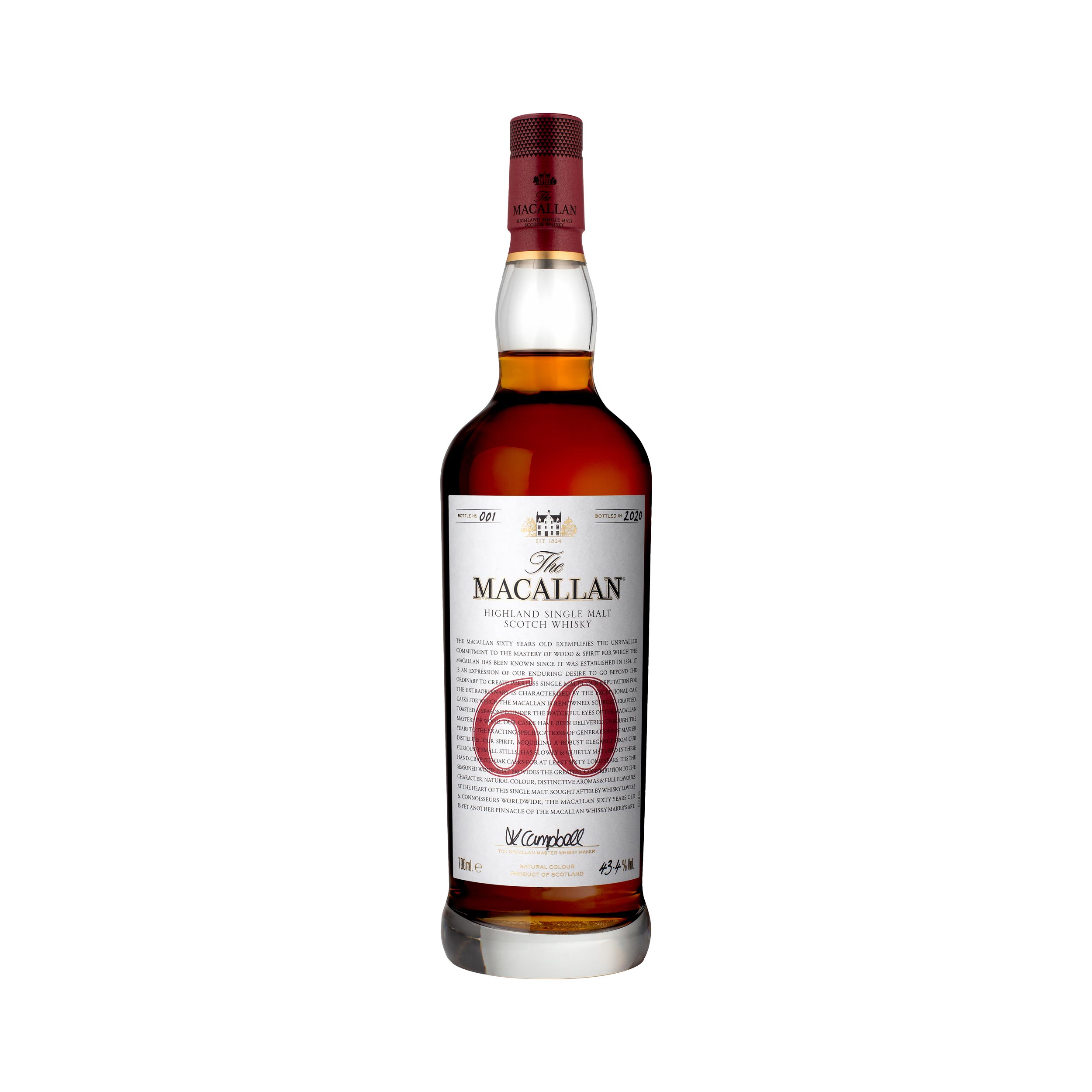 Macallan 60 Year Old Red Collection.