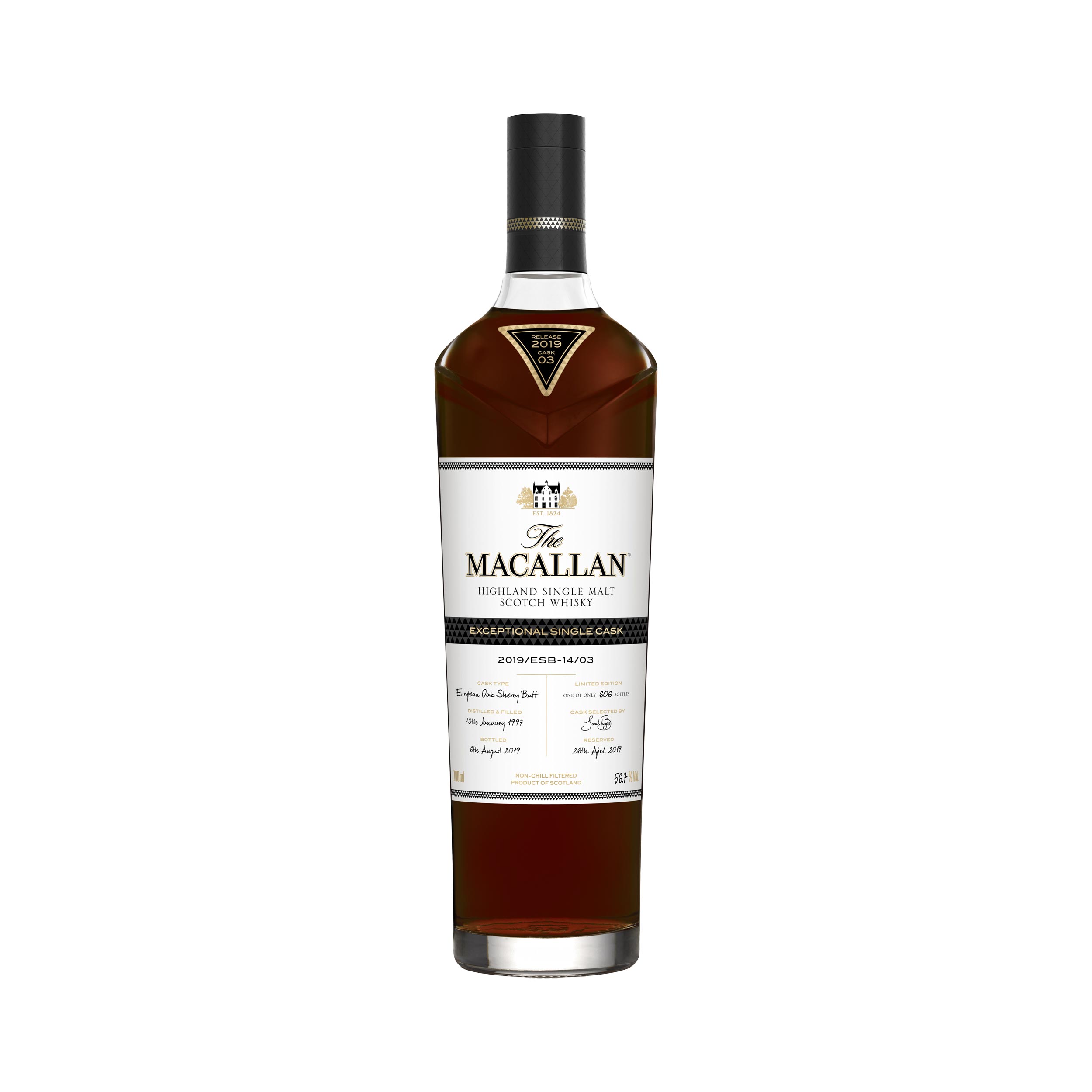 Macallan Exceptional Single Cask 2019.