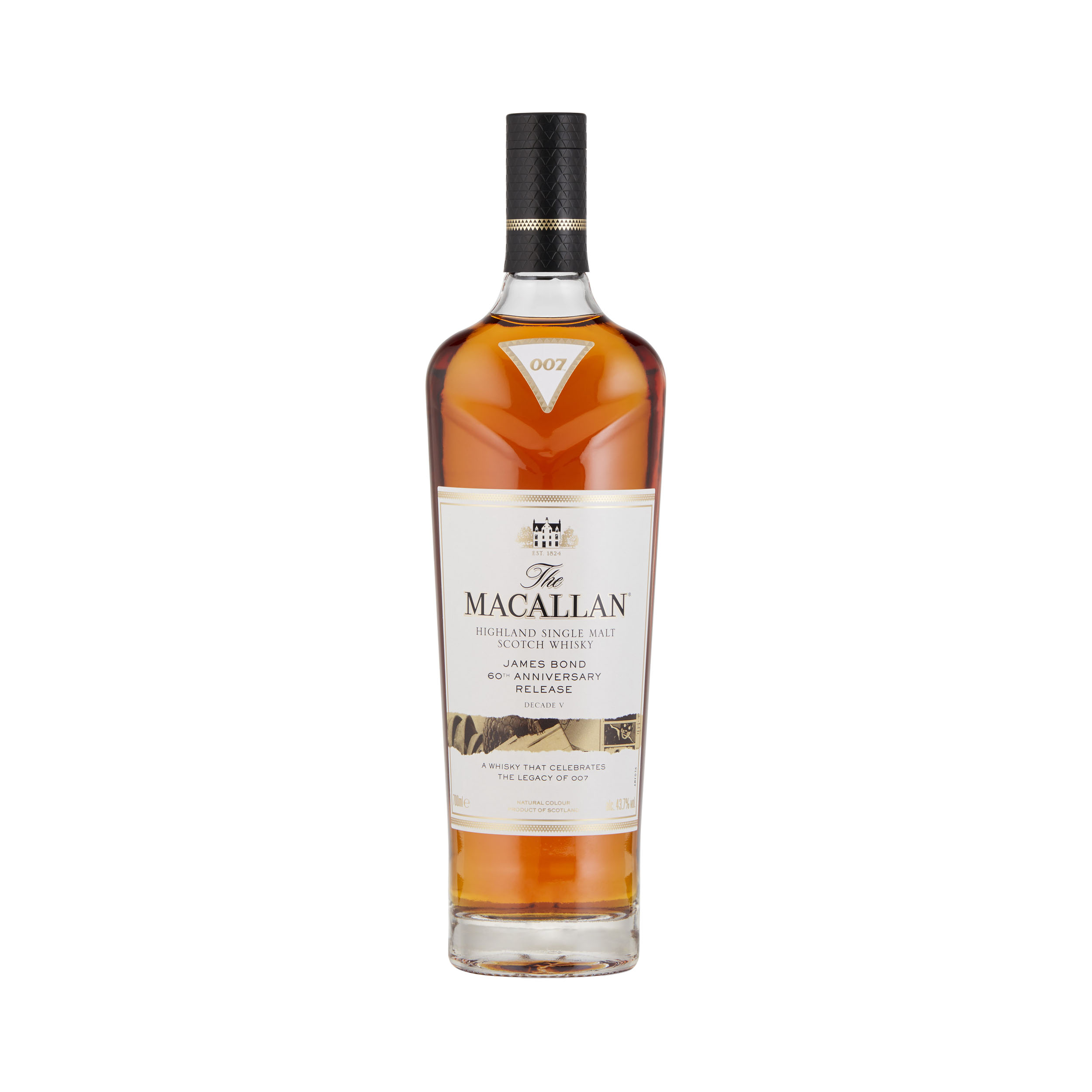 Macallan James Bond 60th Anniversary Decade 5.